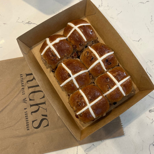 Rick’s Hot Crossed Buns (Fruit)