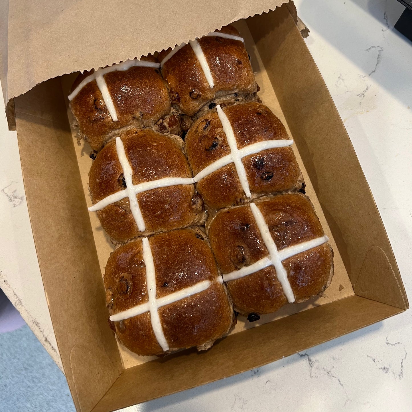 Rick’s Hot Crossed Buns (Fruit)
